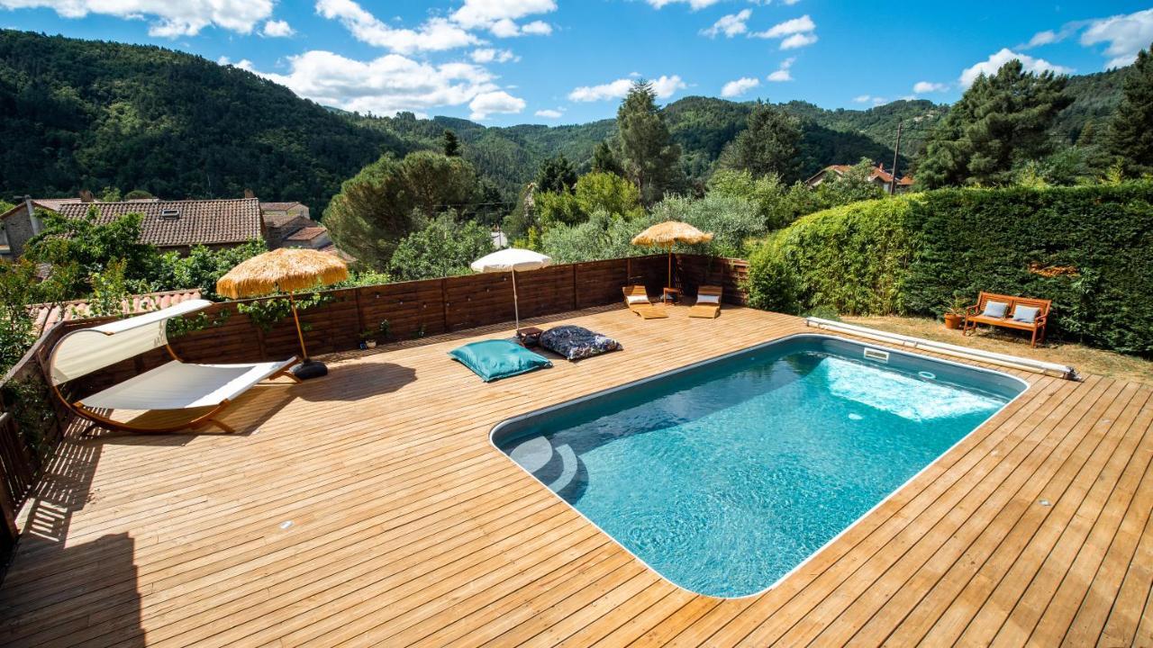 Le Pavillon - Les Lodges De Praly Les Ollieres-sur-Eyrieux Luaran gambar